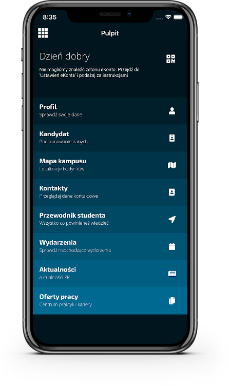 PPulse - app dashboard